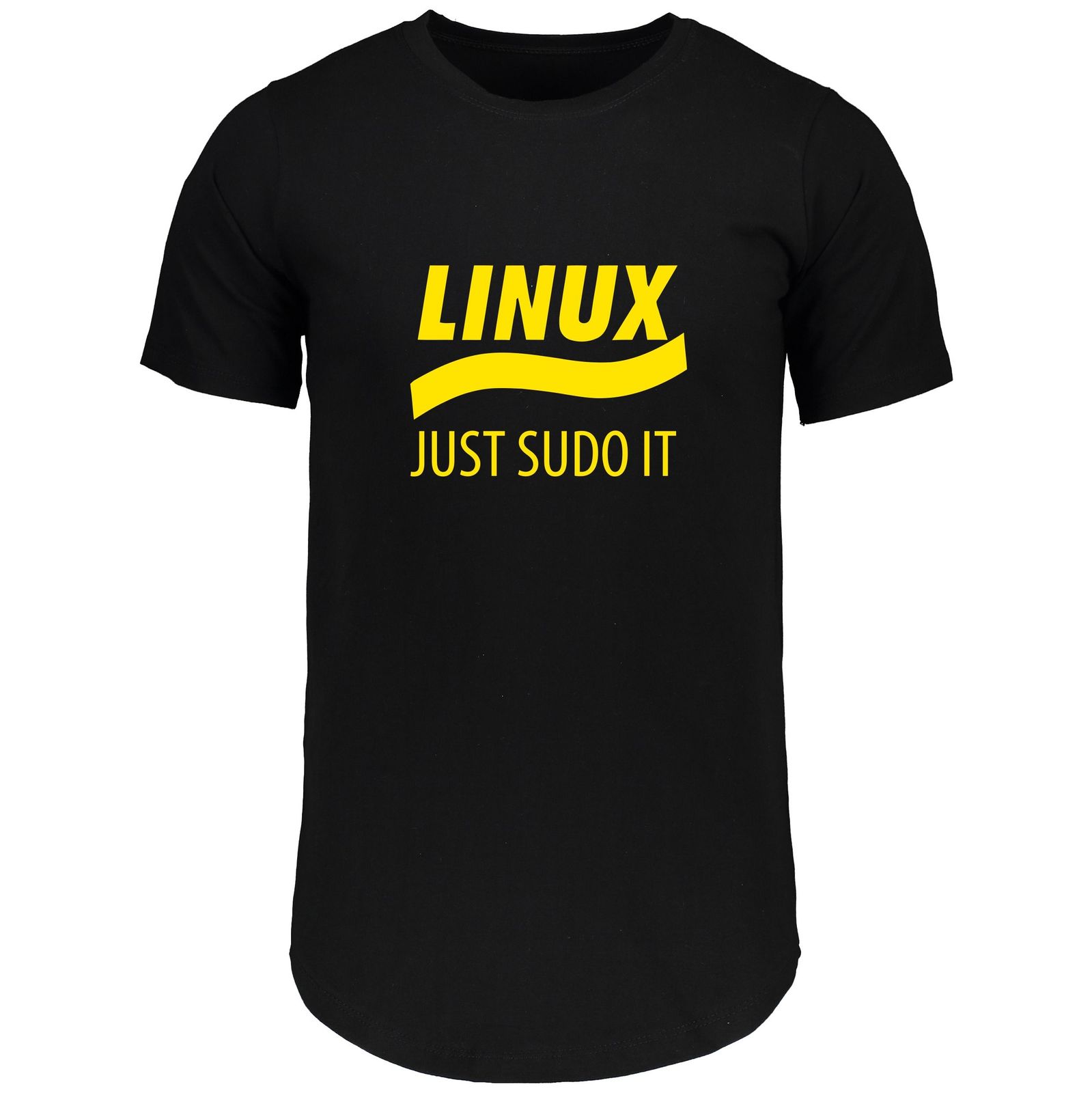 تیشرت مردانه طرح Linux کد BY-15996