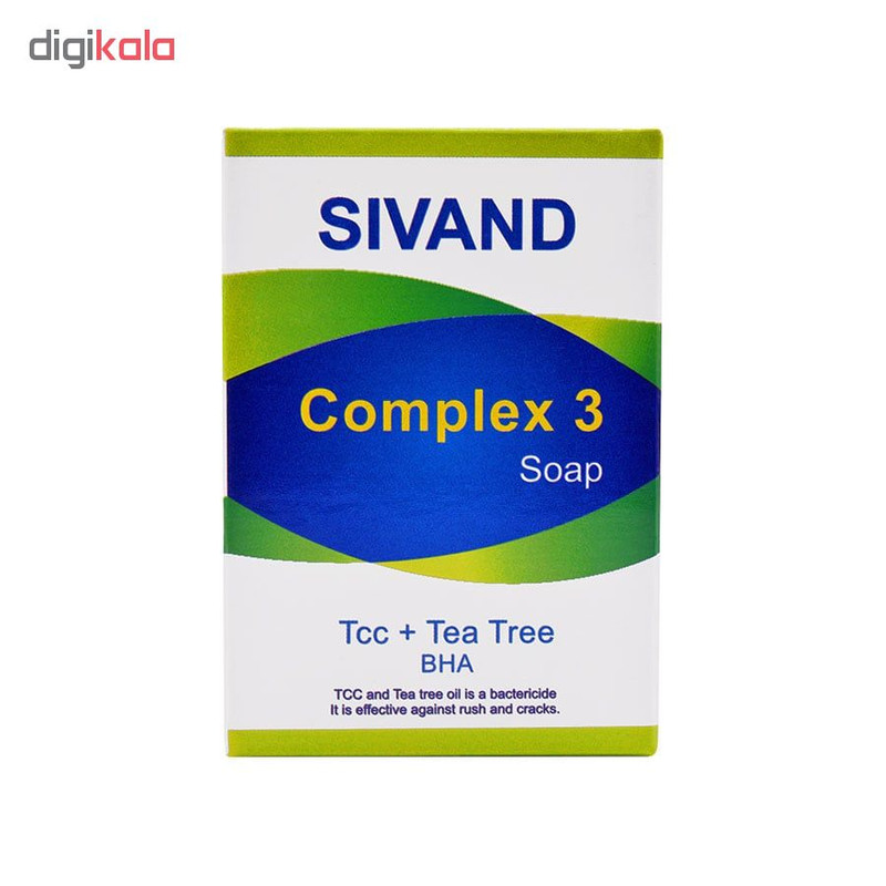 صابون ضد جوش سیوند مدل Complex 3 وزن 90 گرم صابون ضد جوش سیوند مدل Complex 3 وزن 90 گرم