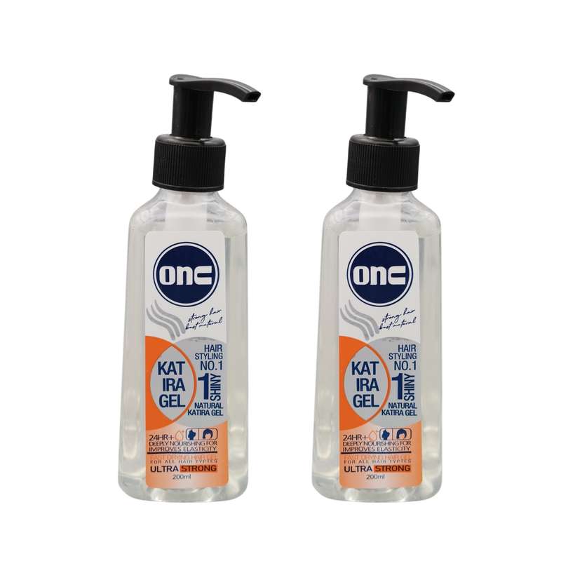 ژل مو انس مدل کتیرا حجم 200 میلی لیتر بسته 2 عددی