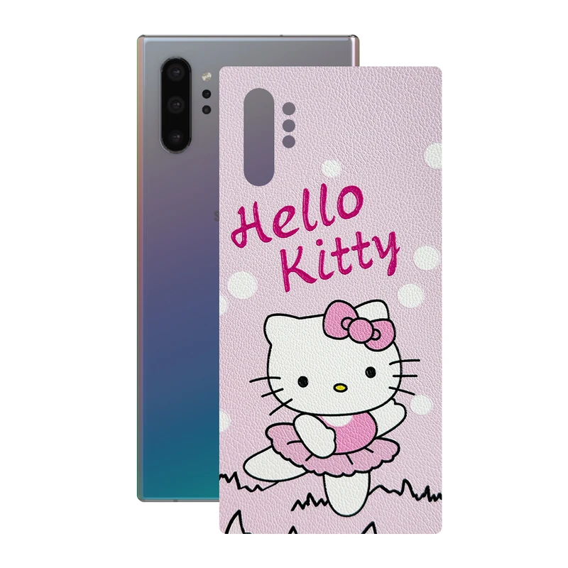 برچسب پوششی ریمکس مدل Leth طرح هلو کیتی مناسب برای گوشی موبایل سامسونگ Galaxy Note 10 Plus
