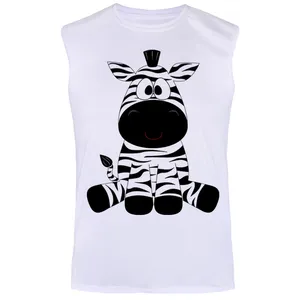 تاپ مردانه طرح گورخر کد S23