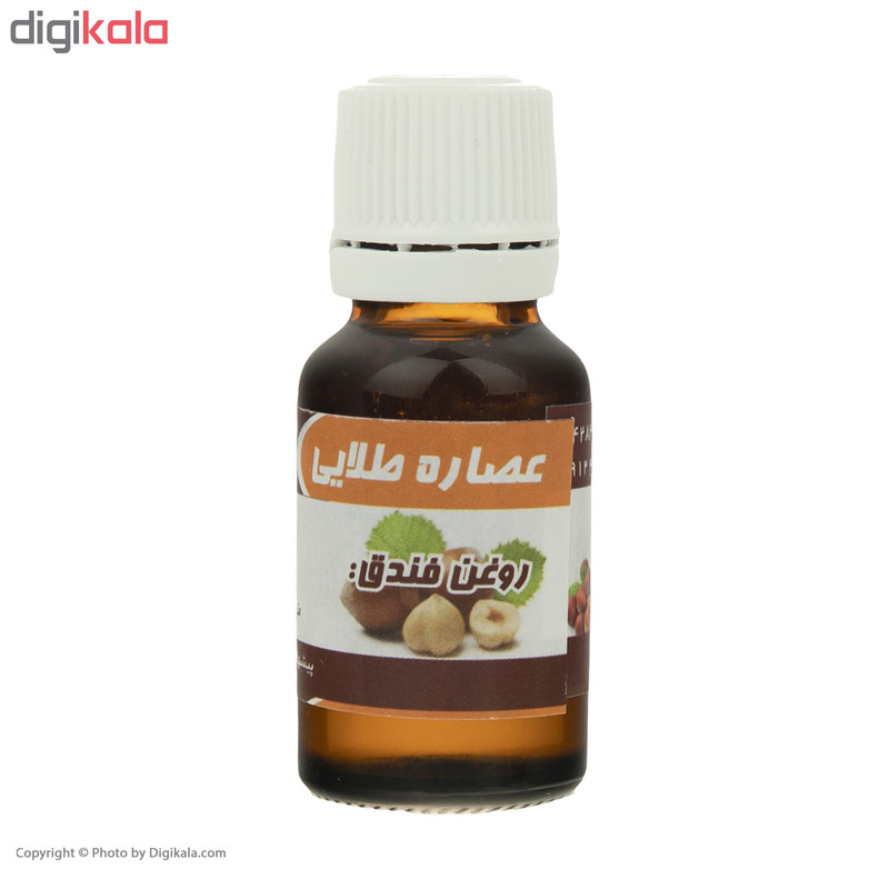 روغن عصاره طلایی مدل فندق حجم 20 میلی لیتر روغن عصاره طلایی مدل فندق حجم 20 میلی لیتر