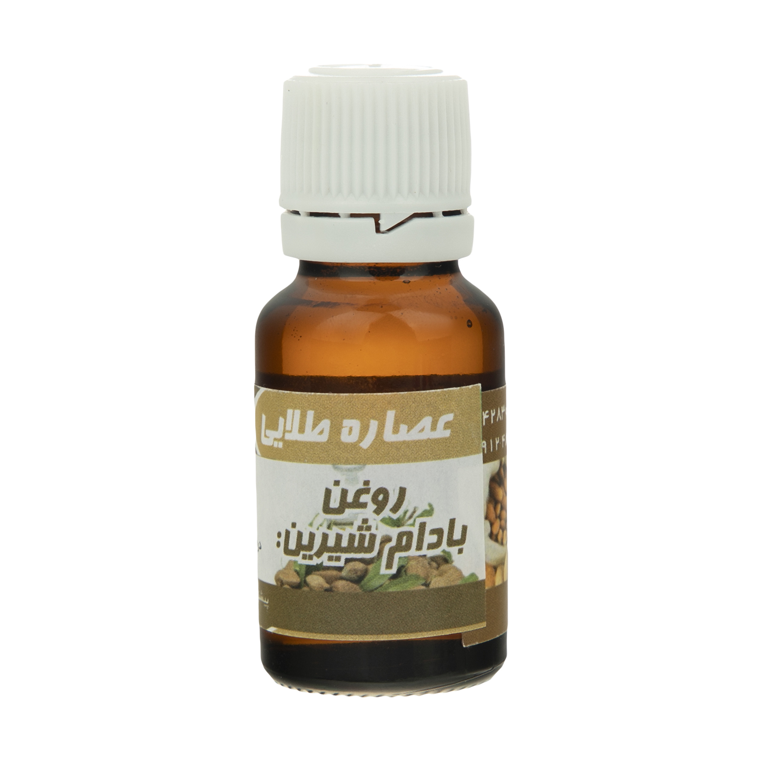 روغن عصاره طلایی مدل بادام شیرین حجم 20 میلی لیتر روغن عصاره طلایی مدل بادام شیرین حجم 20 میلی لیتر