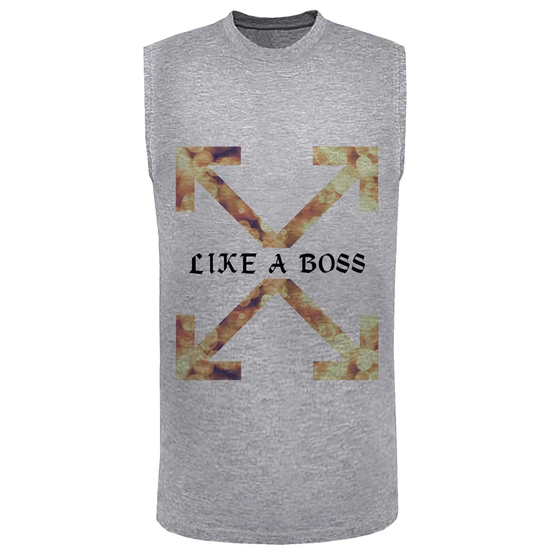 تاپ مردانه طرح LIXE A BOSS کد SM20