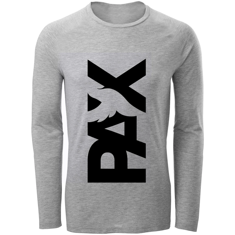 تی شرت آستین بلند مردانه طرح PAX مدل S311