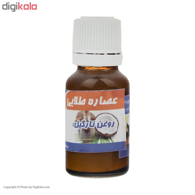 روغن عصاره طلایی مدل نارگیل حجم 20 میلی لیتر روغن عصاره طلایی مدل نارگیل حجم 20 میلی لیتر
