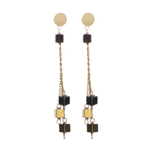 گوشواره طلا 18 عیار زنانه نیوانی مدل EA008