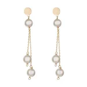 گوشواره طلا 18 عیار زنانه نیوانی مدل EA006