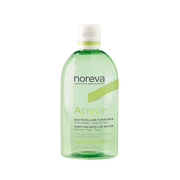 محلول پاک کننده آرایش صورت نوروا سری Actipure حجم 250 میلی لیتر