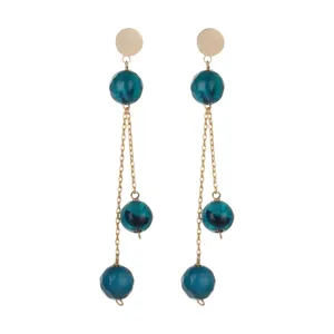 گوشواره طلا 18 عیار زنانه نیوانی مدل EA009