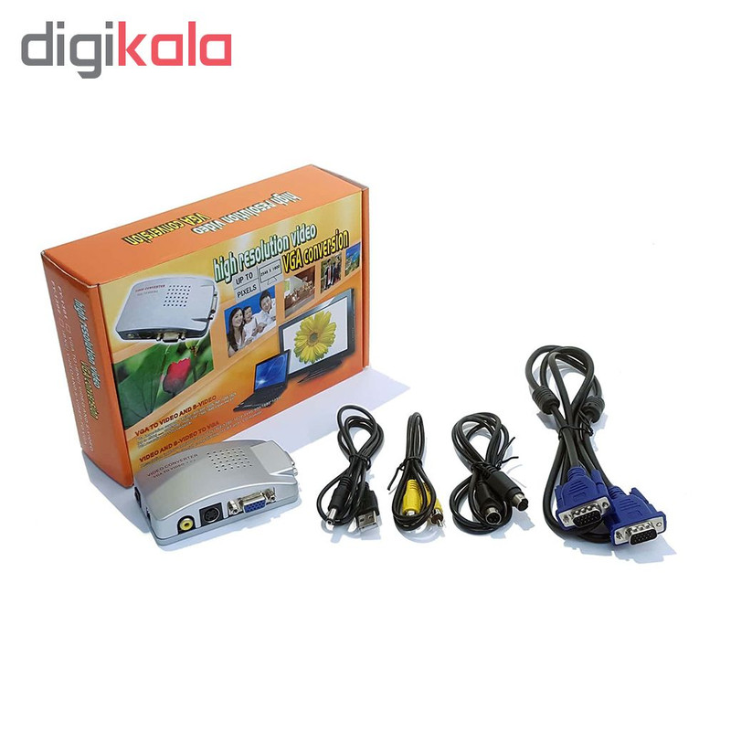 مبدل VGA به AV/S-Video مدل FY-1301