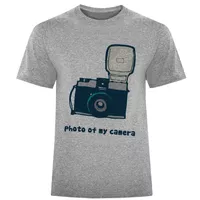 تی شرت مردانه طرح دوربین کد S158