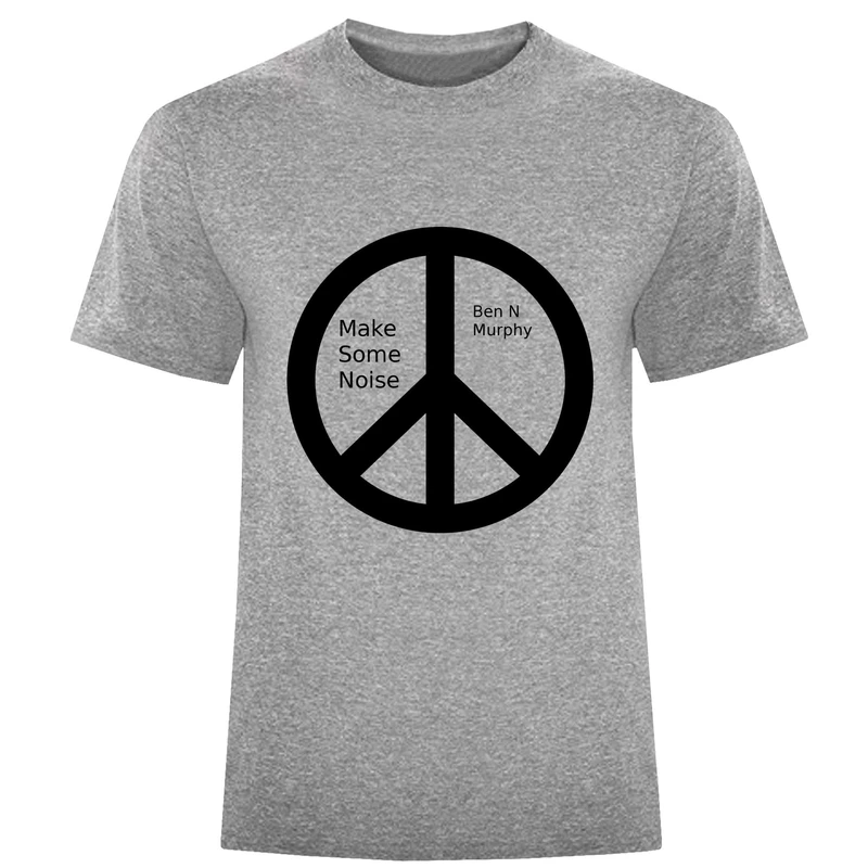 تی شرت مردانه طرح صلح کد S171