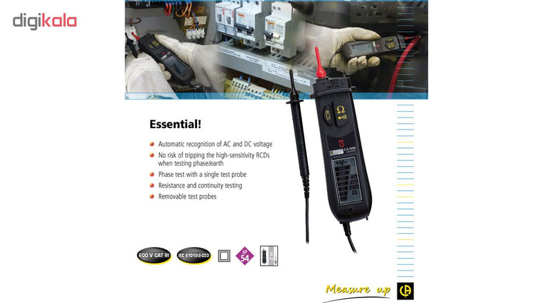 تستر ولتاژ کاوین آرنوکس مدل CA745N تستر ولتاژ کاوین آرنوکس مدل CA745N