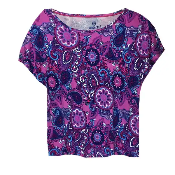 تیشرت دخترانه پیپرتس کد LP192