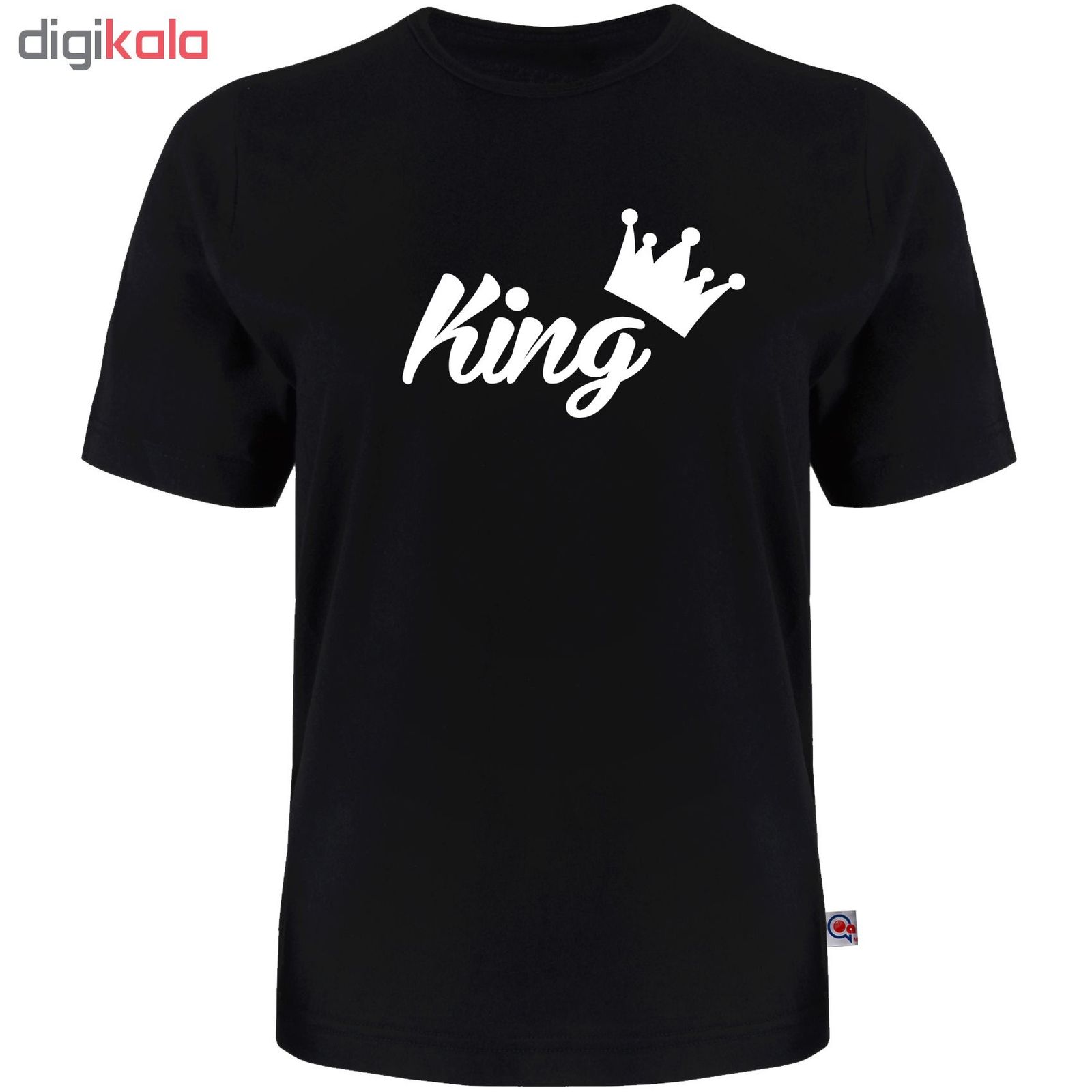 تی شرت آستین کوتاه مردانه آکو طرح King کد AL31
