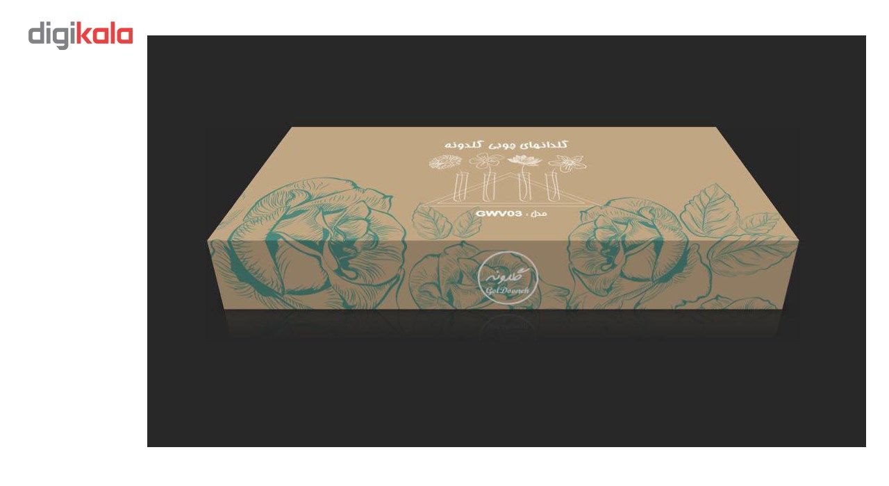 گلدان چوبی گلدونه مدل GWV01 main 1 6