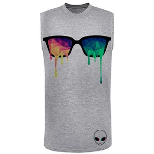 تاپ مردانه طرح عینک کد SM125