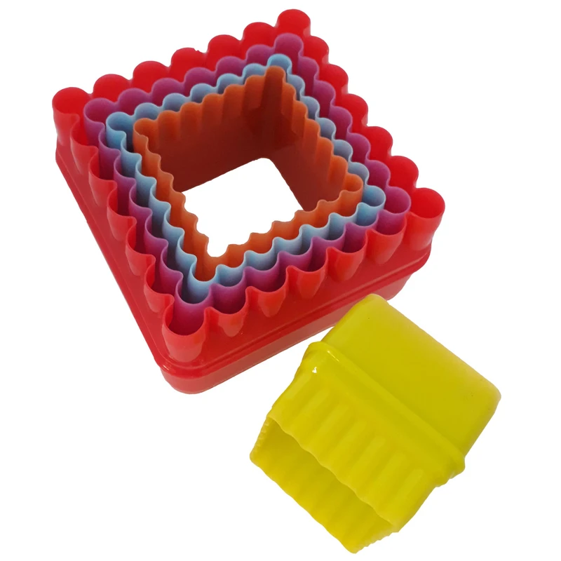 کاتر شیرینی پزی کوک استایل مدلD15 مجموعه 5 عددی