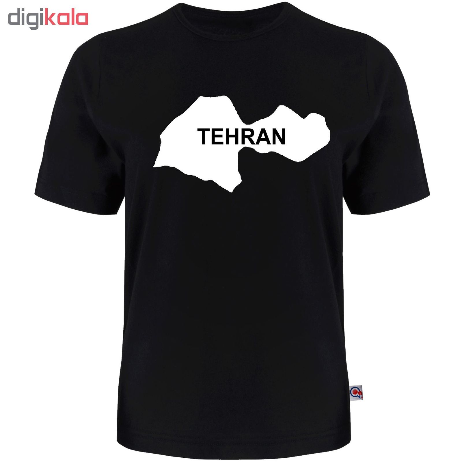 تی شرت آستین کوتاه مردانه آکو طرح Tehran کد AL36