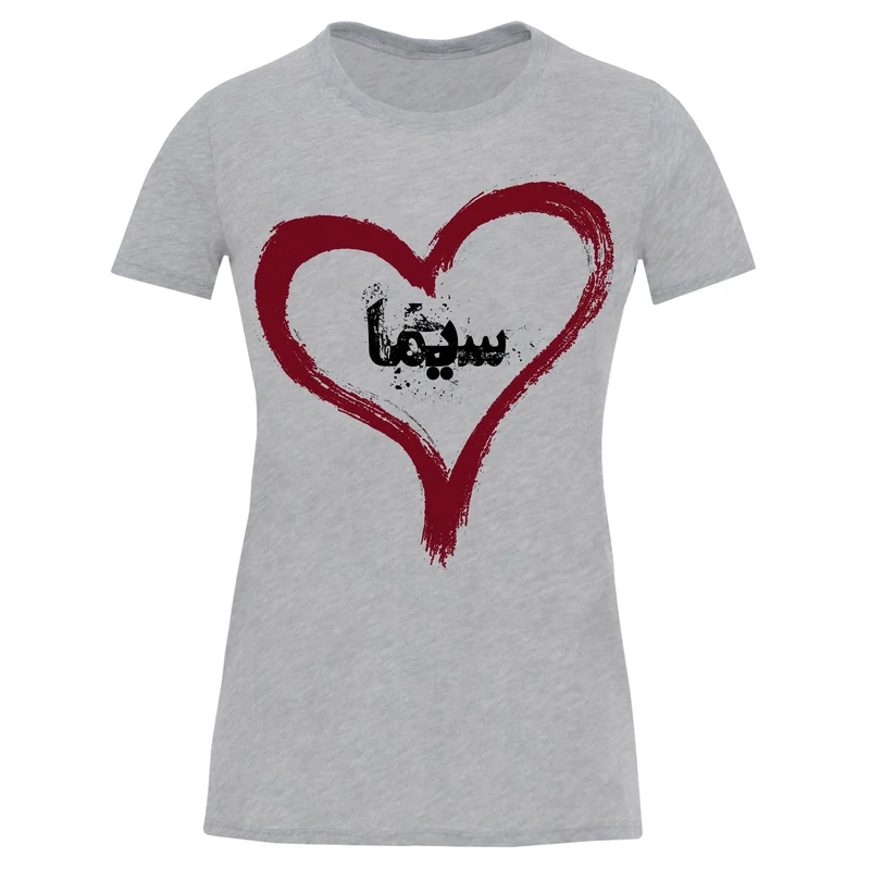 تیشرت آستین کوتاه زنانه طرح سیما کد S429