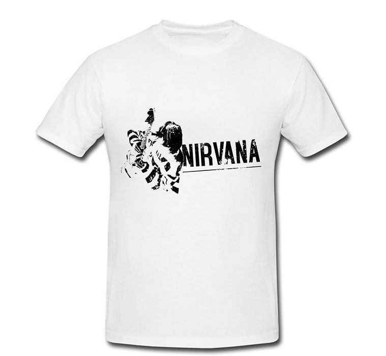 تی شرت مردانه طرح NIRVANA کد 0213
