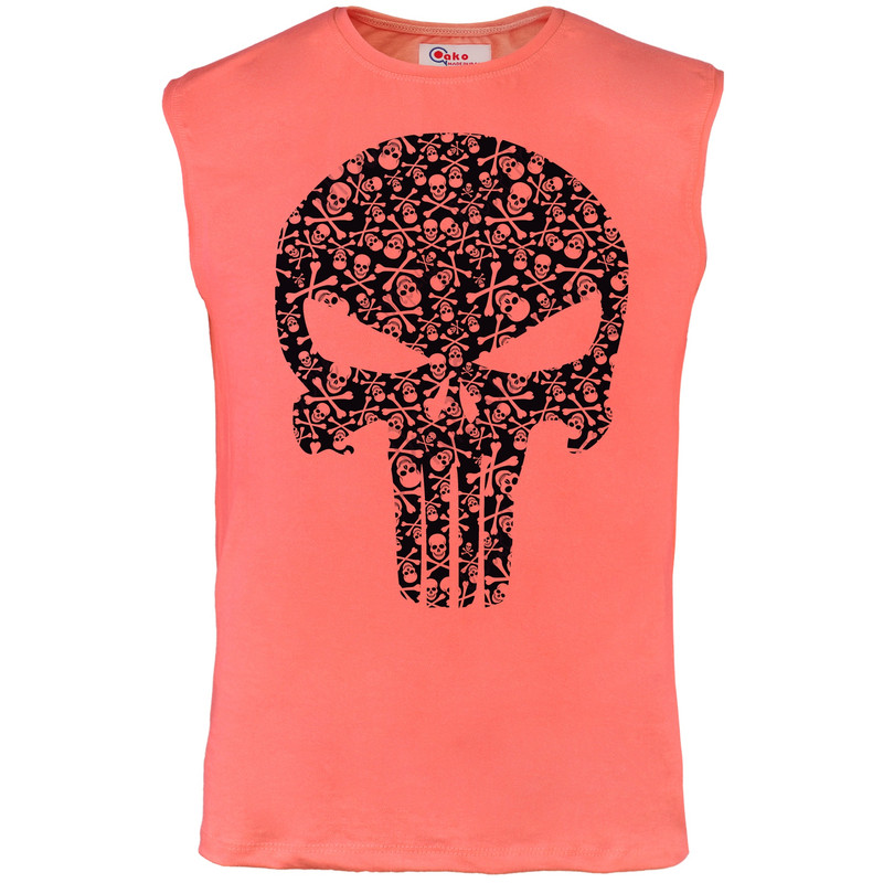 تاپ مردانه مدل skull کد 1