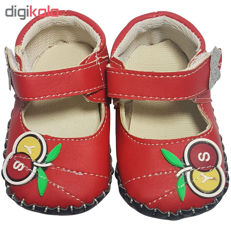 پاپوش نوزادی دخترانه کد n190 پاپوش نوزادی دخترانه کد n190