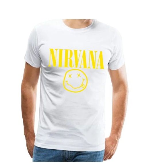 تی شرت مردانه طرح NIRVANA کد 0214