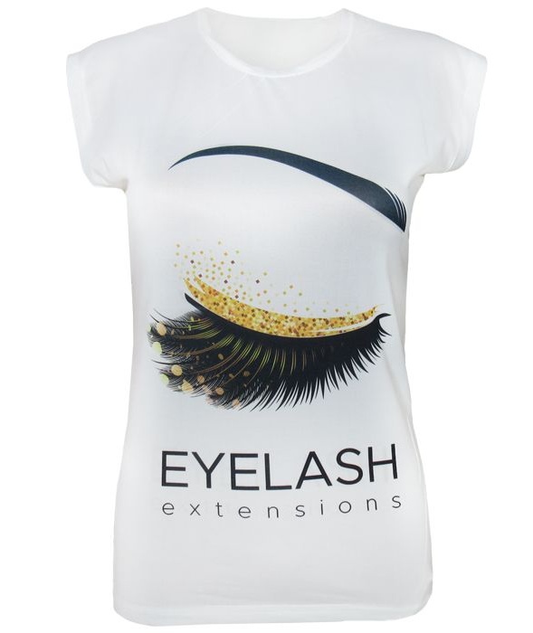 تی شرت زنانه مدل Eyelash 