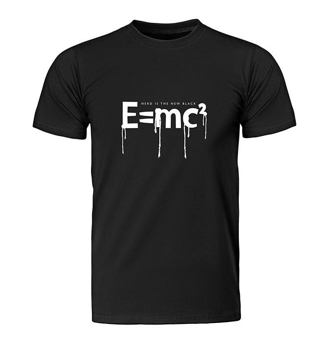 تی شرت مردانه طرح E=mc2 کد ws117