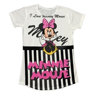 تیشرت زنانه طرح میکی موس کد 140