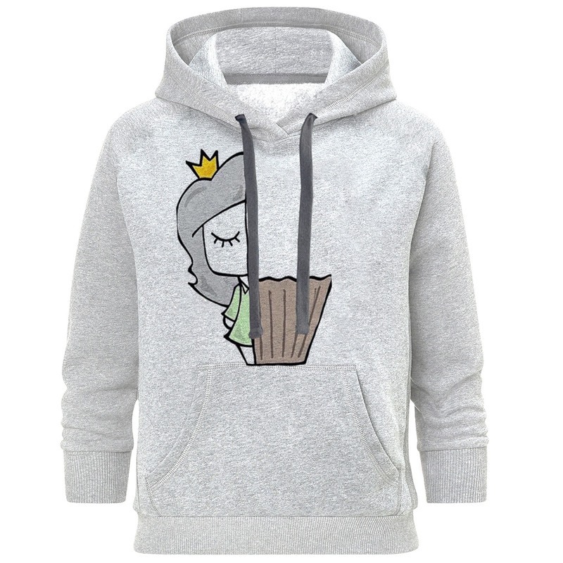 هودی زنانه طرح دخترک کد S213