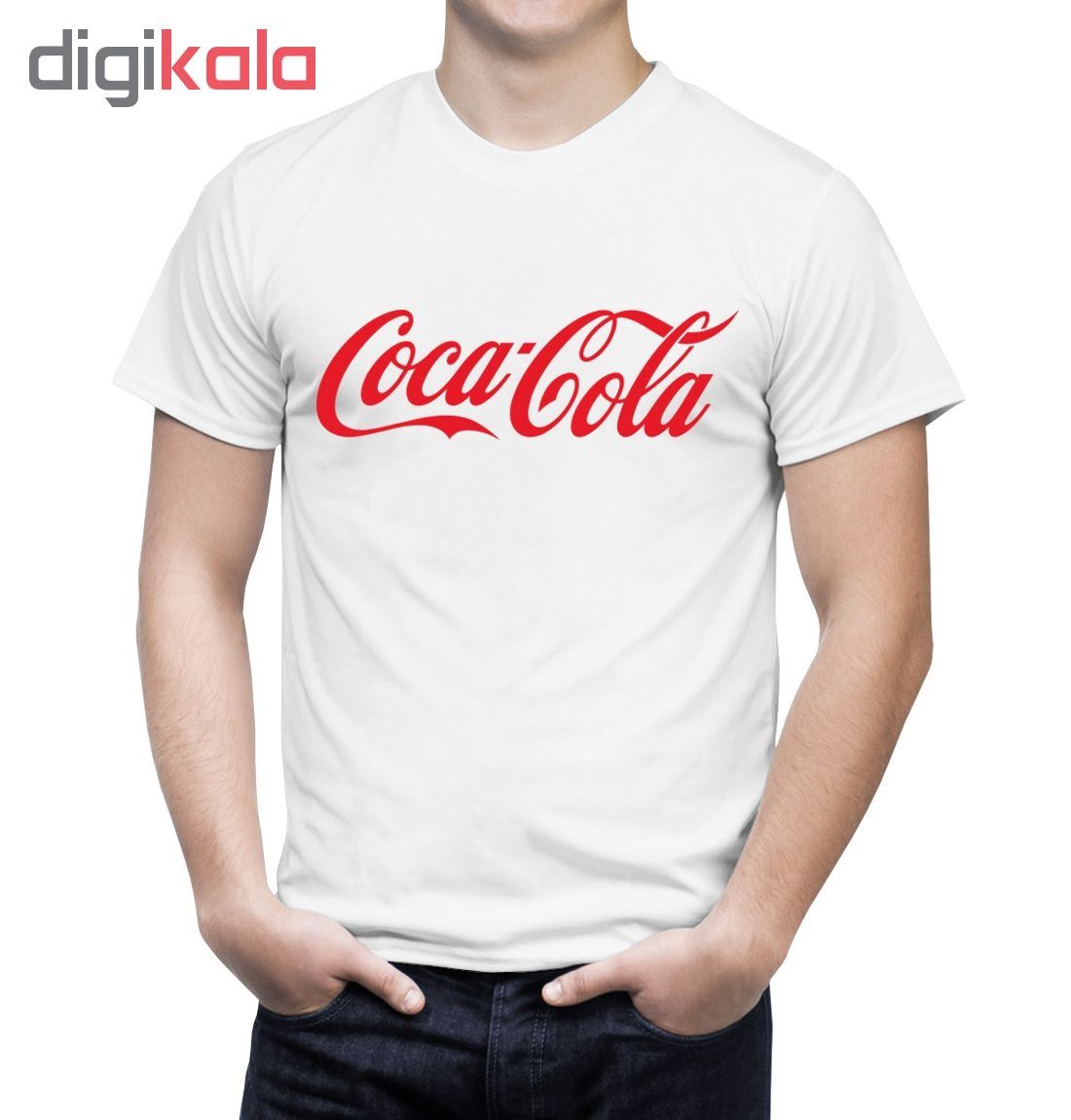 تی شرت مردانه طرح کوکا کولا کد asd 0106