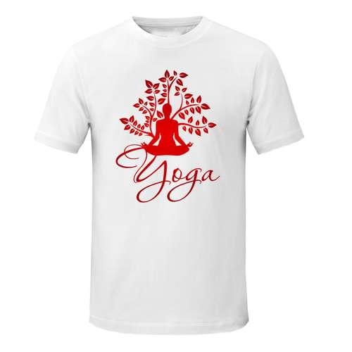 تی شرت زنانه طرح یوگا کد asd083