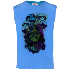 تاپ مردانه آکو طرح stars war کد MA06