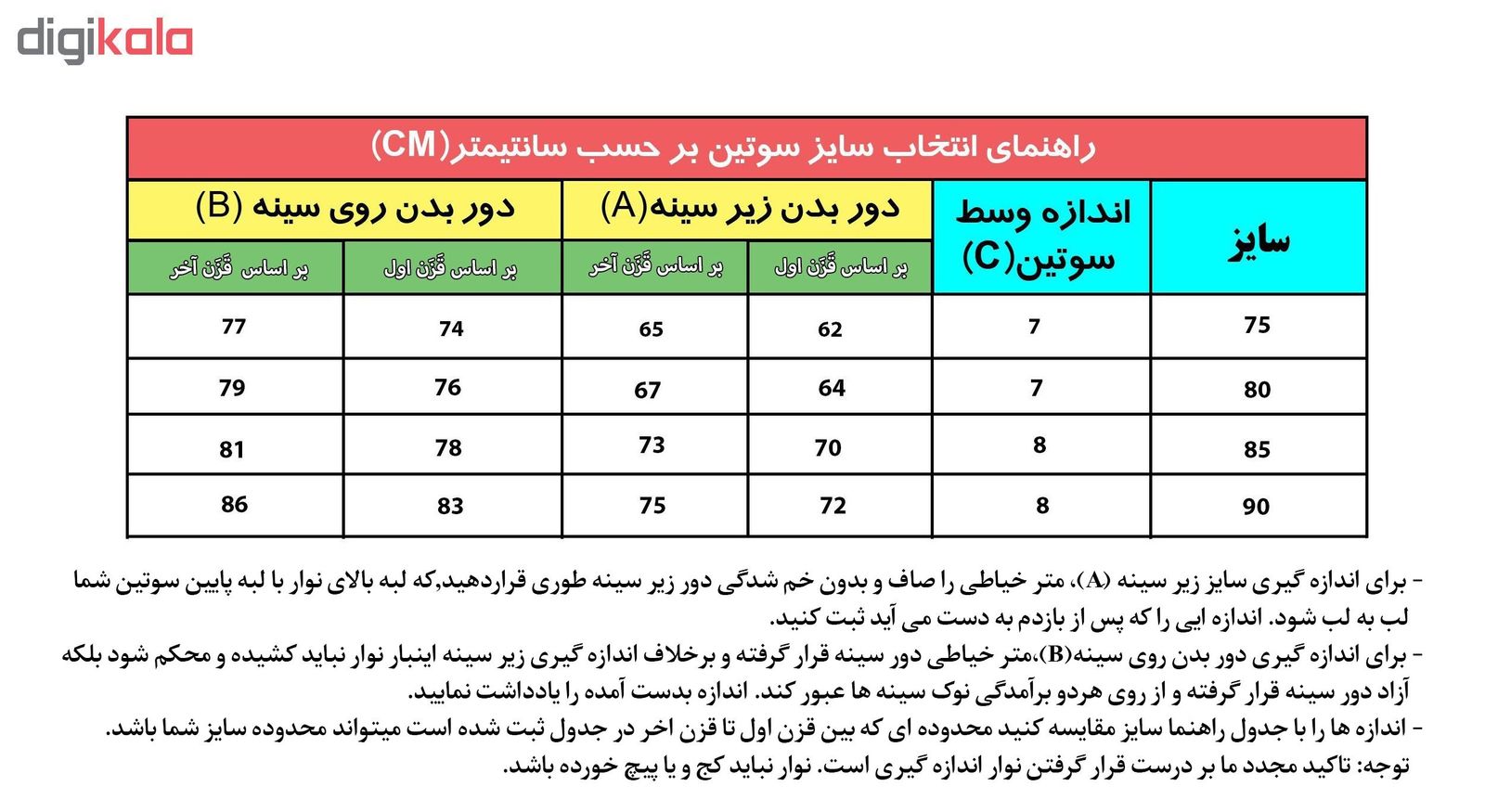 سوتین زنانه آوا کد ZH-4  -  - 6