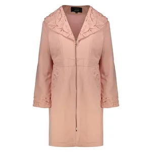 پالتو زنانه ماترن کد 8204 رنگ صورتی