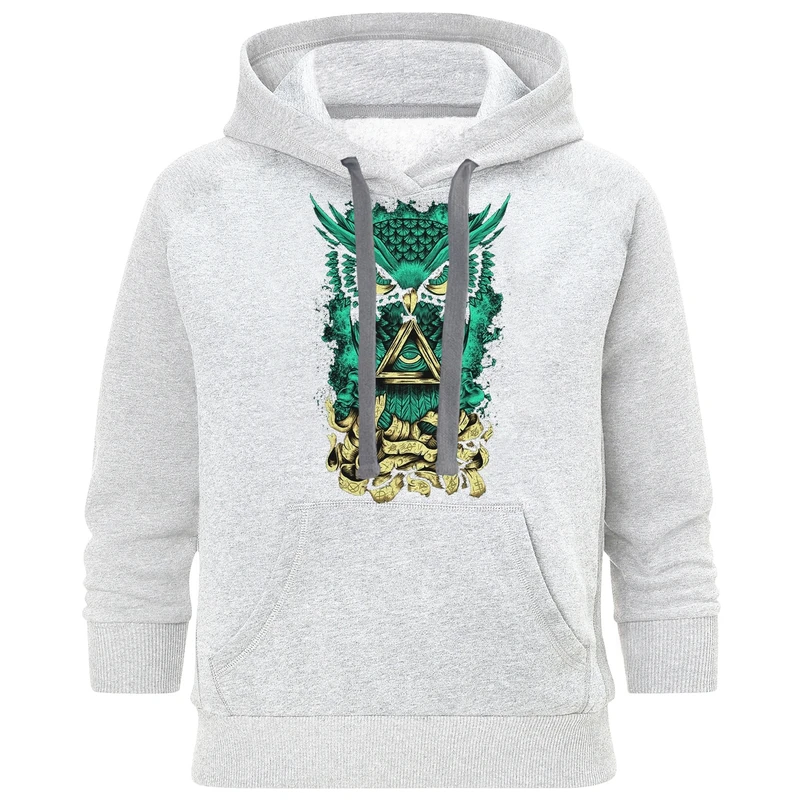 هودی مردانه طرح جغد کد S216