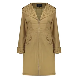 پالتو زنانه ماترن کد 8204 رنگ کرم