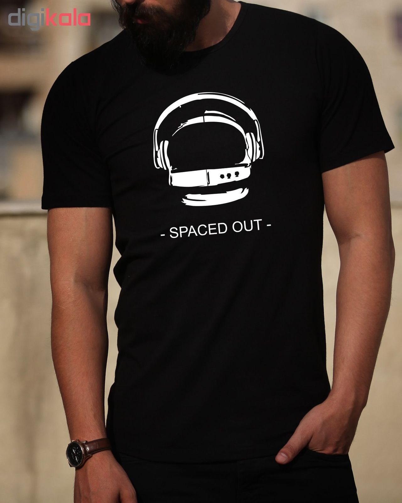 تی شرت مردانه طرح فضانورد کد 34348
