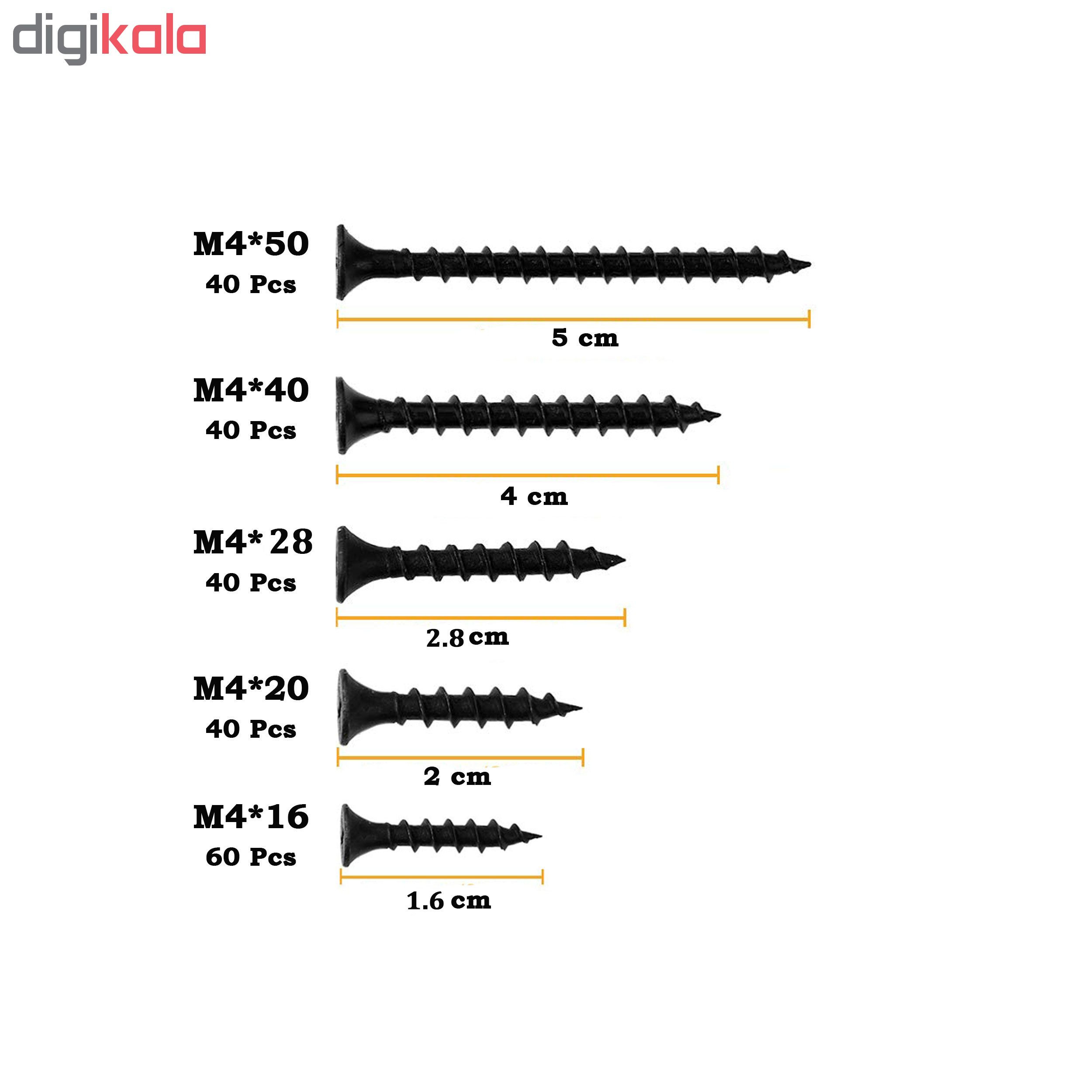 مجموعه 221 عددی پیچ مدل AST