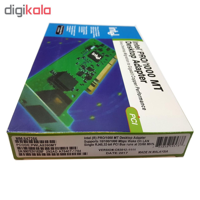 کارت شبکه PCI اینتل مدل PRO-1000 MT 8390