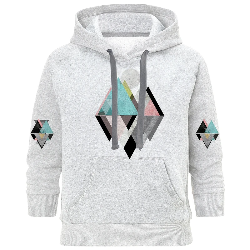 هودی مردانه طرح انتزاعی کد S215