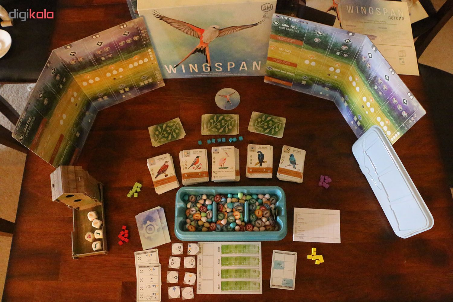 بازی فکری مدل wingspan کد 04