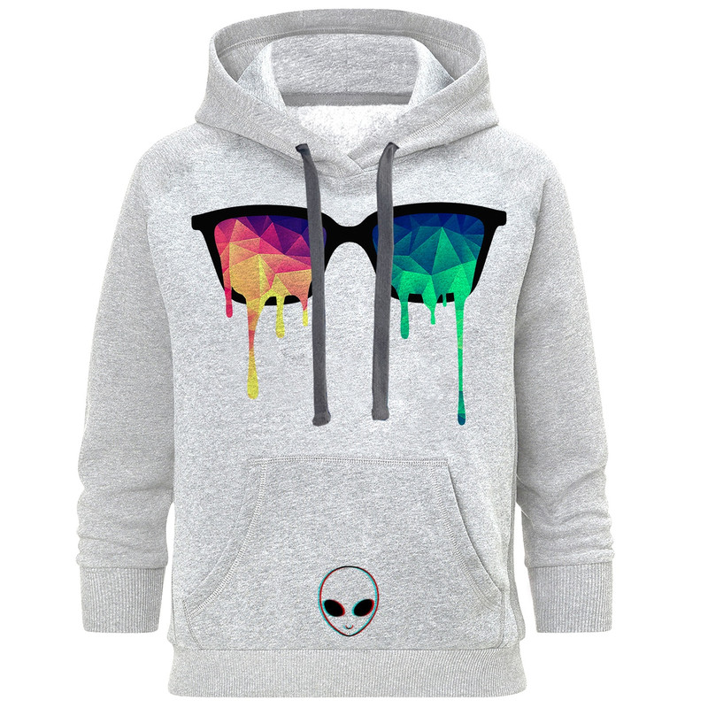 هودی زنانه طرح عینک کد S359