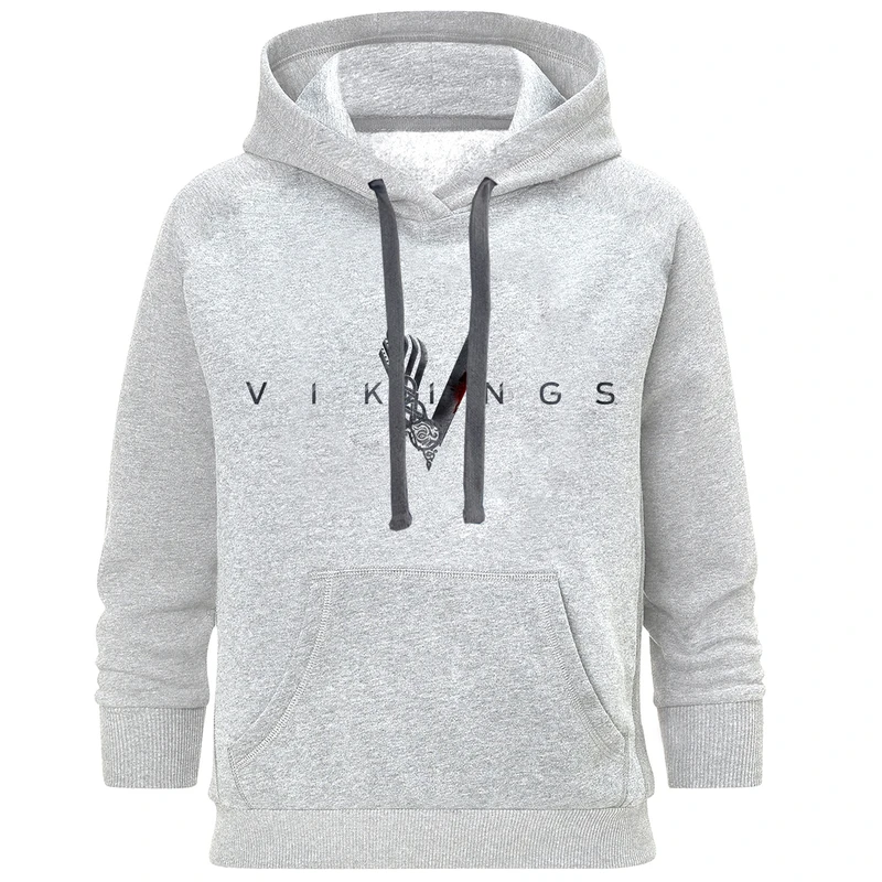  هودی مردانه طرح Vikings کد S435