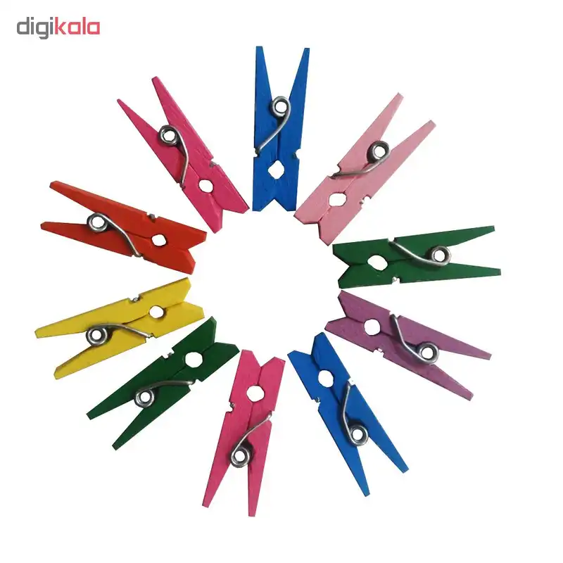 گیره کاغذ مدل C10 بسته 10 عددی