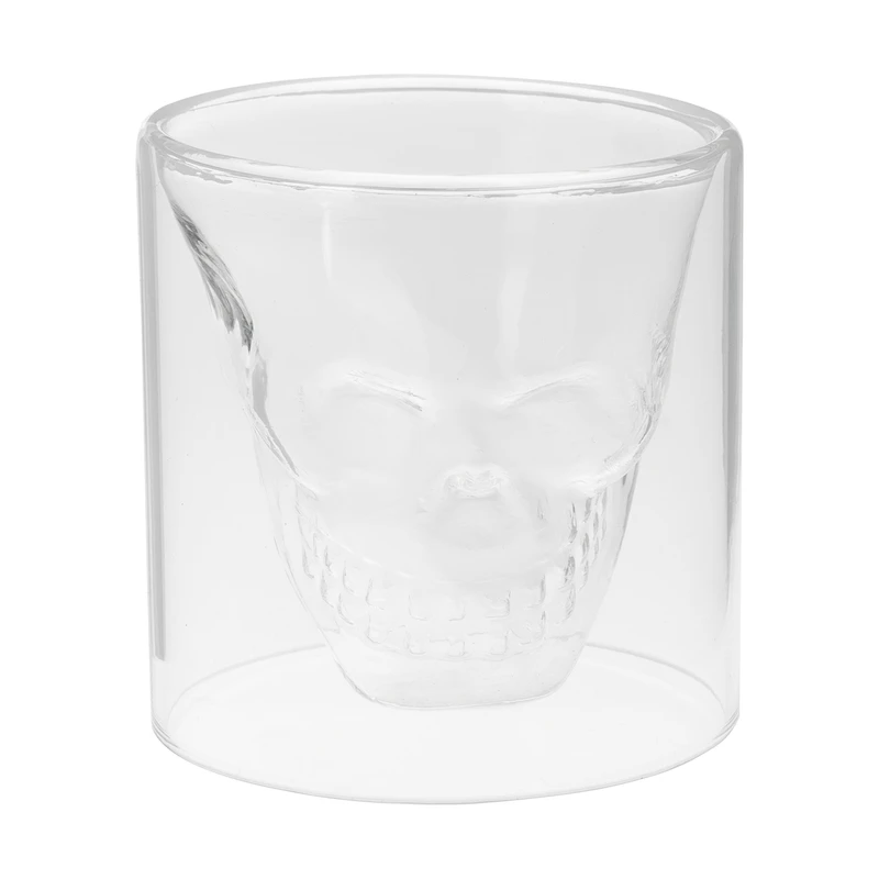 لیوان طرح جمجمه مدل G90 بسته 4 عددی