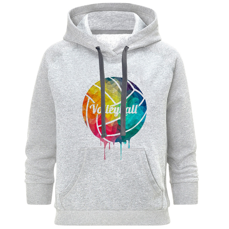 هودی زنانه طرح والیبال کد S447